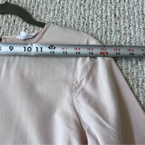 Club Monaco Adeelah Side-tie Pink Top - Picture 10 of 12